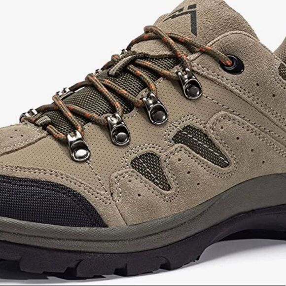 CC-Los Men’s hiking brown and tan waterproof shoes..  NWT main image 12